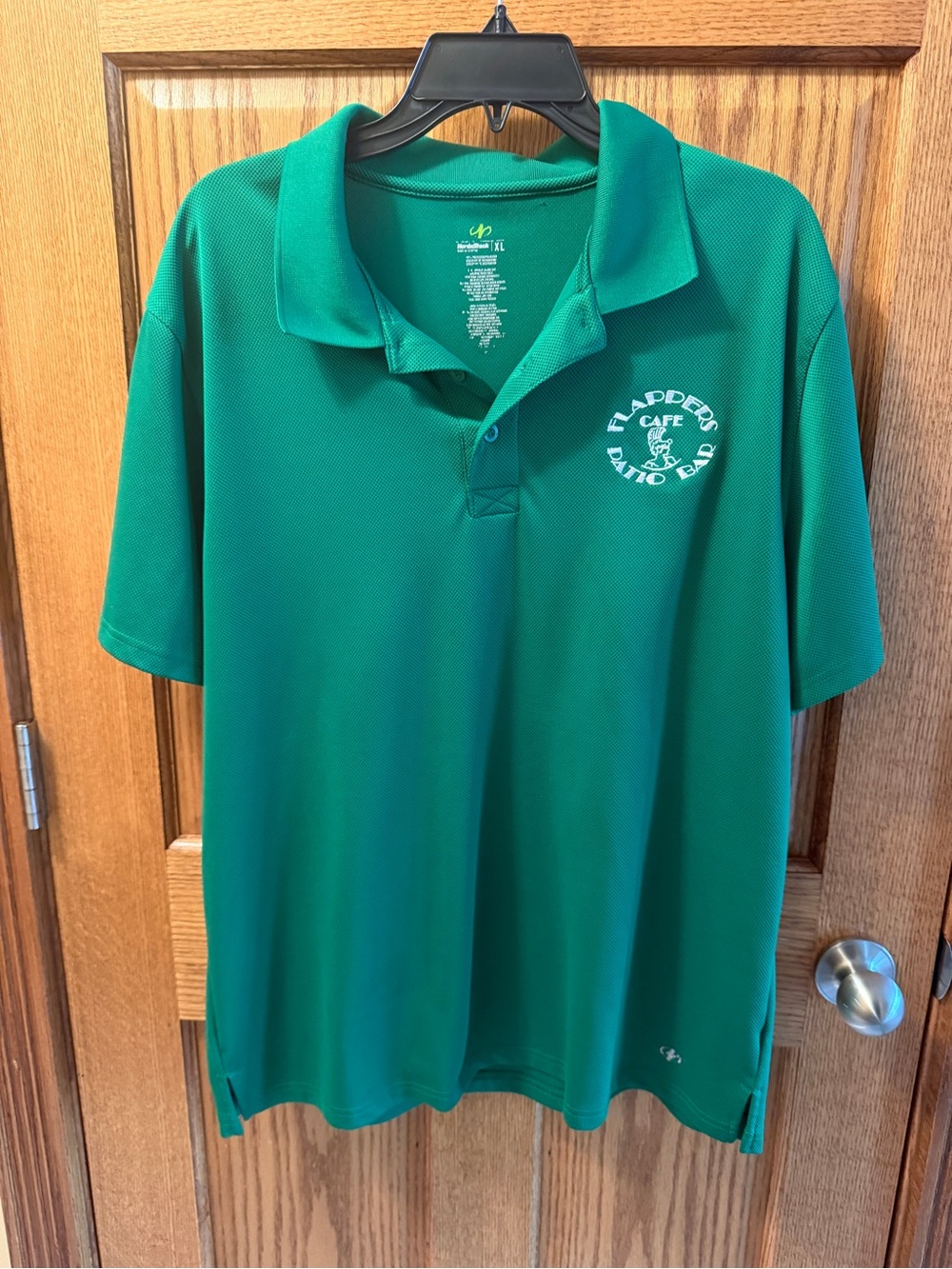 Nordic track Xl Green Polo Shirt with Logo